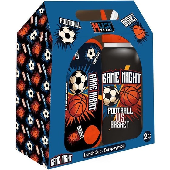 Σετ Φαγητοδοχείο & Παγούρι Must Game Night image 0