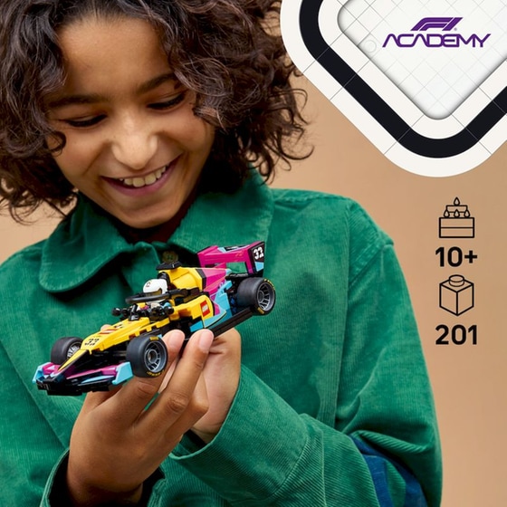 LEGO® Speed Champions LEGO® Αγωνιστικό Αυτοκίνητο F1 ACADEMY™ (77258) image 1