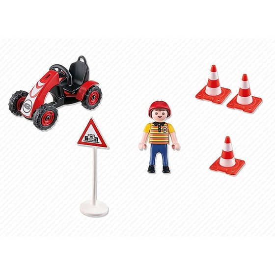 PLAYMOBIL® Special Plus Αγόρι με Αγωνιστικό Go-Kart (4759) image 2