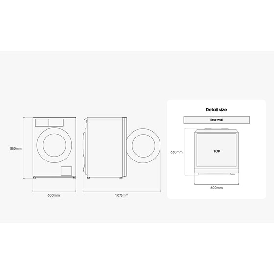 SAMSUNG WF90F09C4SU4 9 kg 1.400 Στροφές Σκούρο Ασημί / Μαύρο Πλυντήριο Ρούχων image 10