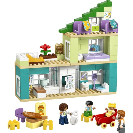 LEGO® DUPLO® Town 3 σε 1 Μοντέρνα Μονοκατοικία με Φιγούρες (10470) image 5