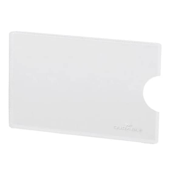 Θήκη Προστασίας Καρτών Για 1 Κάρτα Durable Rfid Σέτ 3 Τεμαχίων Διάφανο (drb8903) image 0