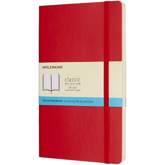 Σημειωματάριο Moleskine Scarlet με Τελείες Κόκκινο Large (1 Τεμάχιο) image 0