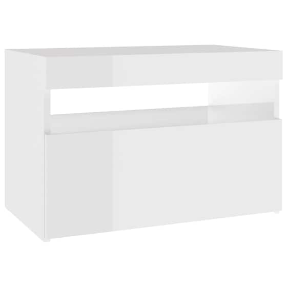 Έπιπλο Τηλεόρασης VidaXL από Μοριοσανίδα 60x35x40cm - Λευκό image 5