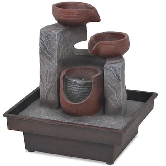 Vidaxl Σιντριβάνι Εσωτερικού Χώρου Με Φωτισμό Led Από Συνθετική Ρητίνη image 4