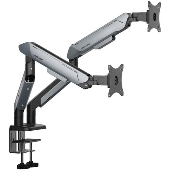 Anda Seat Βάση Γραφείου για 2 Οθόνες έως 42" με Βραχίονα - Μαύρο image 1