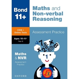 Bond 11+: Bond 11+ CEM Maths & Non-verbal Reasoning Assessment Papers 10-11+ Years