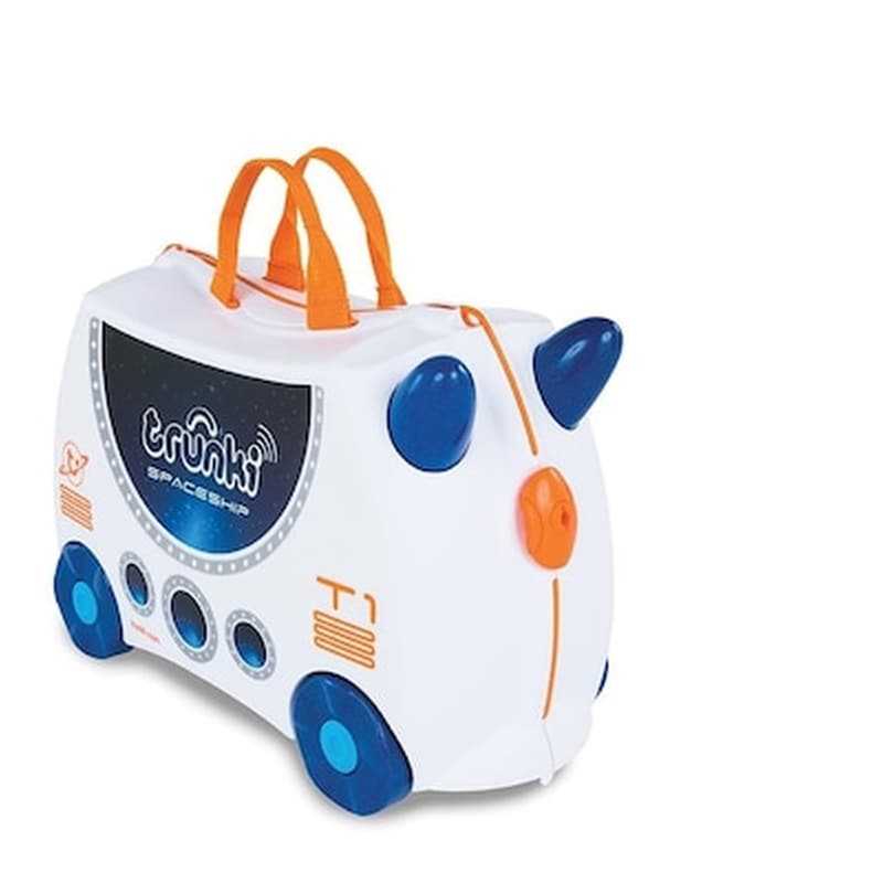 TRUNKI Trunki Παιδική Βαλίτσα Ταξιδιού - Skye Spaceship (0311-gb01)- Φωσφορίζει !
