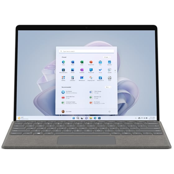 Laptop Microsoft Surface Pro 9 13" QHD+ (Core i5-1235U/8GB/128GB SSD/Iris Xe Graphics/Win11Home) image 0