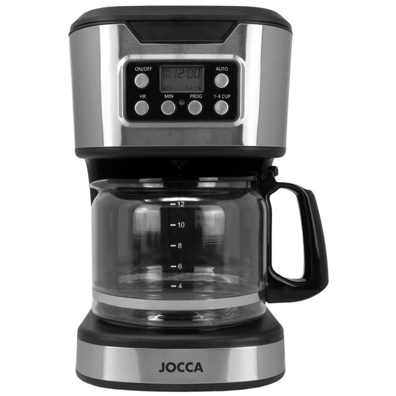 JOCCA J-2497 900W Ασημί Καφετιέρα Φίλτρου