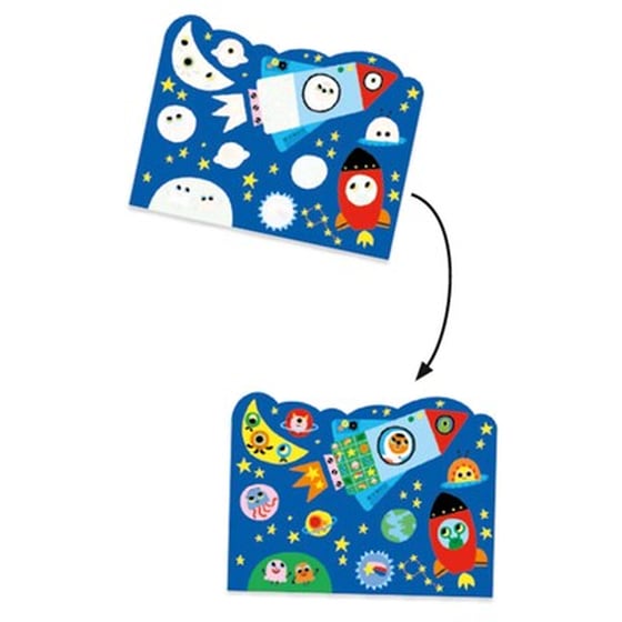 Djeco Ζωγραφίζω Με Μαγικούς Μαρκαδόρους 'αεροπλανάκια' image 1