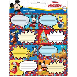 Αυτοκόλλητες Ετικέτες GIM Mickey (2 Φύλλα - 16 Τεμάχια)