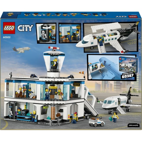 LEGO® City Αεροδρόμιο με Αεροπλάνο (60502) image 8