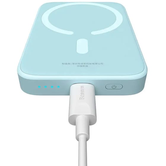 Powerbank Baseus Magnetic Mini MagSafe 6.000mAh 20W - Blue image 4