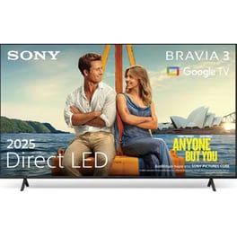 Sony BRAVIA 3 LED 55" 4K  Google Smart Τηλεόραση  K55S35B