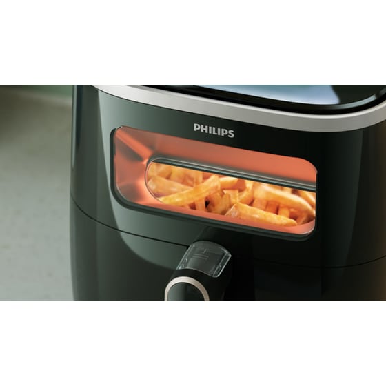 PHILIPS HD9257/80 3000 Series XL 1700 W με Αποσπώμενο Κάδο 5.6 L Μαύρο Φριτέζα Αέρος image 5