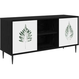 Έπιπλο Τηλεόρασης VidaXL HANAU 102 x 33 x 51 cm - Μαύρη Δρυς