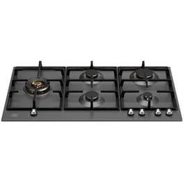 BERTAZZONI P905LHERNE(GPL) 90 cm Μαύρο Εστία Υγραερίου Αυτόνομη
