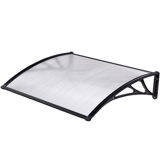 Vesta Στέγαστρο Πόρτας/παραθύρου 150x80cm Πλαστικό Abs Αλουμίνιο,πάνελ Πάχους 5mm 2.90kg Ανθρακί image 0