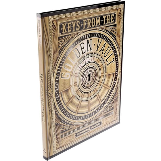 5e Keys From The Golden Vault Alt Art Dungeons & Dragons WIZARDS OF THE COAST image 0