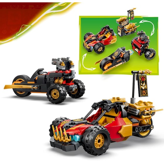 LEGO® NINJAGO® Συνδυαστικά Οχήματα του Κάι και του Κόουλ (71864) image 12