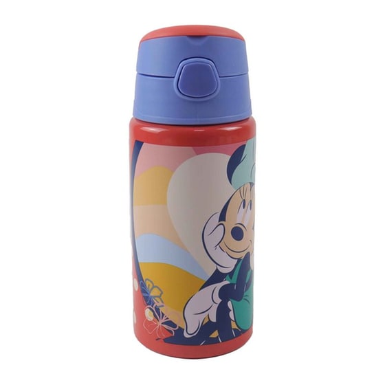 Παγούρι Gim Flip Αλουμινίου Minnie 500 ml Κόκκινο image 0