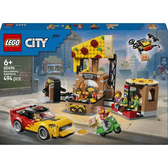 LEGO® City Pizza Delivery Experience with Vehi (60496) image 0