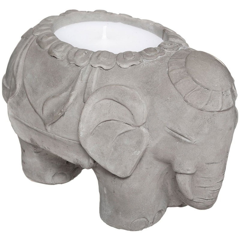 SPITISHOP Εντομοαπωθητικό Κερί Spitishop C-b Elephant 178330 16.5x10x11 cm 180 gr - Σιτρονέλα