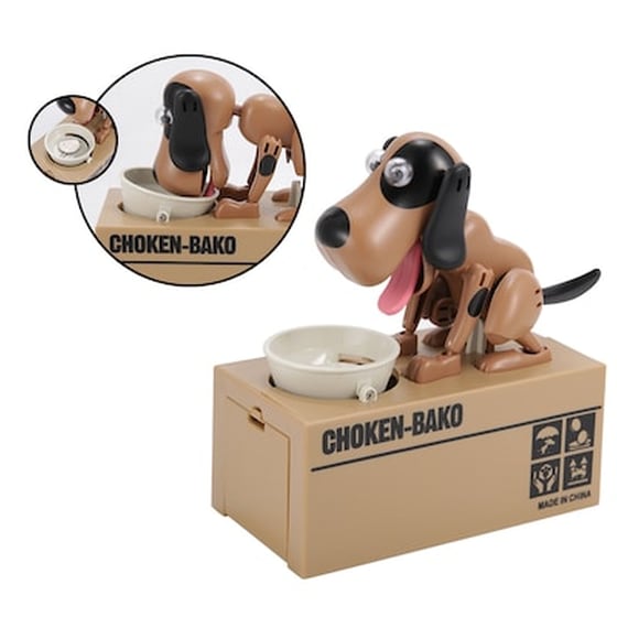 Κουμπαράς Παιχνίδι Πεινασμένο Σκυλάκι My Dog Piggy Bank image 0