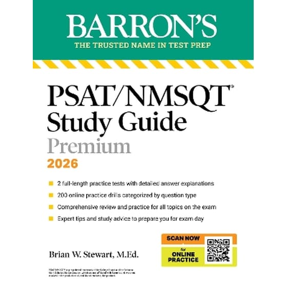 PSAT/NMSQT STUDY GUIDE PREMIUM, 2026 image 0