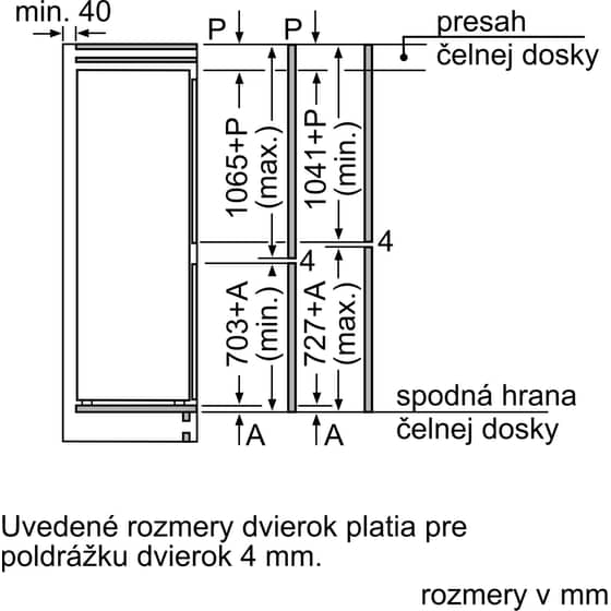BOSCH KIN86ADD0 Full No Frost 260 Lt Εντοιχιζόμενος Ψυγειοκαταψύκτης image 8