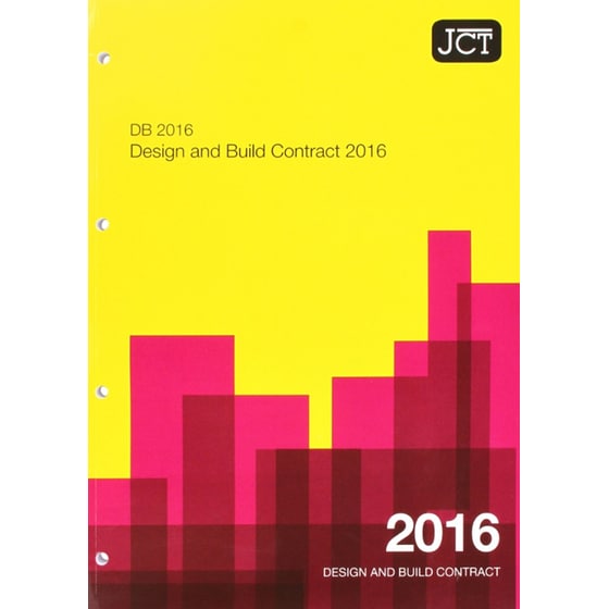 JCT: Design and Build Contract 2016 (DB) image 0