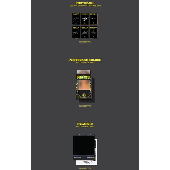 Beautiful Chaos (Random Ver.) image 6