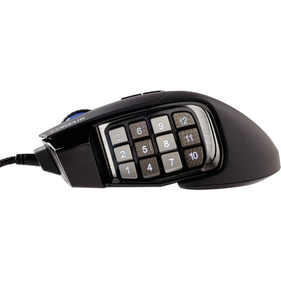 Corsair Scimitar RGB Elite Gaming Ενσύρματο Ποντίκι 18000 DPI Μαύρο image 7
