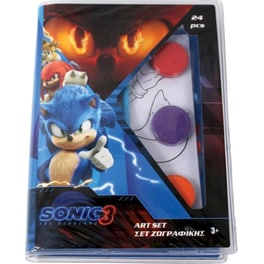 Σετ Ζωγραφικής Gim Sonic the Hedgehog 3