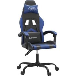 Καρέκλα Gaming VIDAXL 349591 από Τεχνητό Δέρμα - Μαύρο