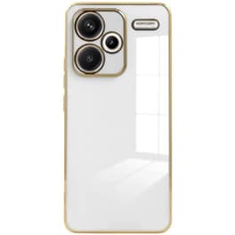 Θήκη Σιλικόνης - Xiaomi Redmi Note 13 Pro Plus - Bodycell Gold Plated - White (5206015074547)