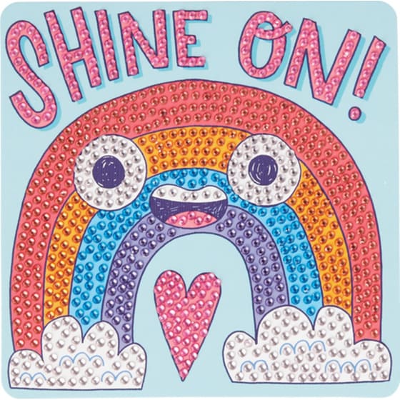 DIY Παιχνίδι Αυτοκόλλητα με Διαμαντάκια Ooly Rainbow image 1