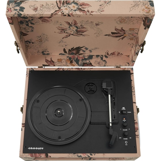 Πικάπ Crosley Voyager CR8017B-FL4 2-way Bluetooth Με Ενσωματωμένα Ηχεία - Floral image 4
