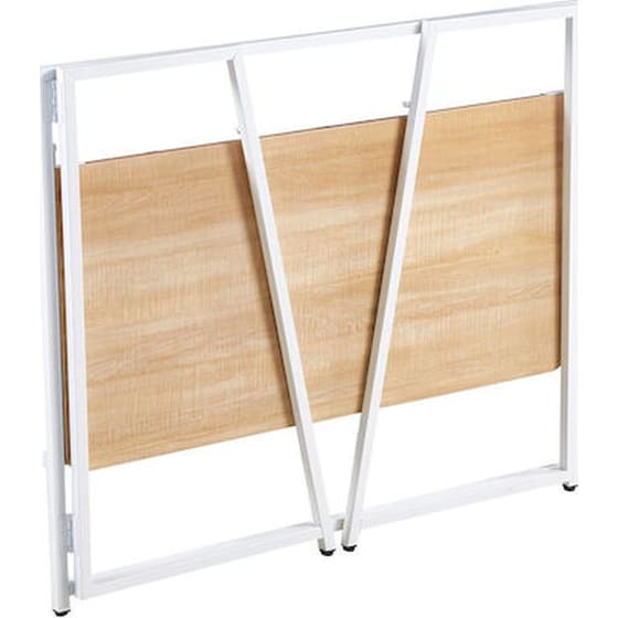 Γραφείο Πτυσσόμενο 24Mall 110x48x86cm Λευκό - Sonoma image 1
