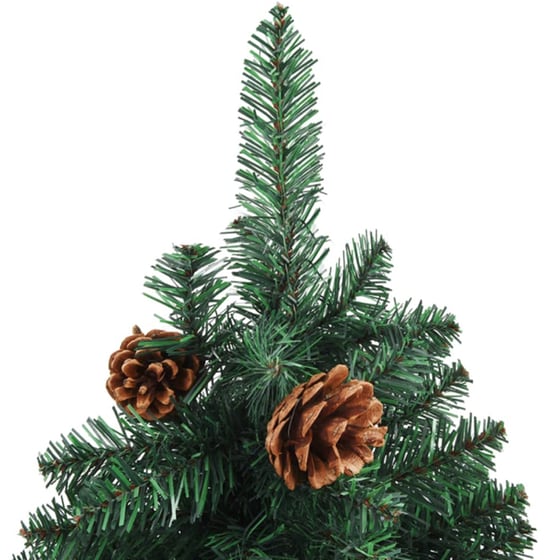 Χριστουγεννιάτικο Δέντρο VidaXL Slim 1.80m - Πράσινο image 1
