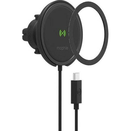 Ασύρματος Φορτιστής Mophie Snap Plus Vent Mount MagSafe 15W USB-C - Black image 8