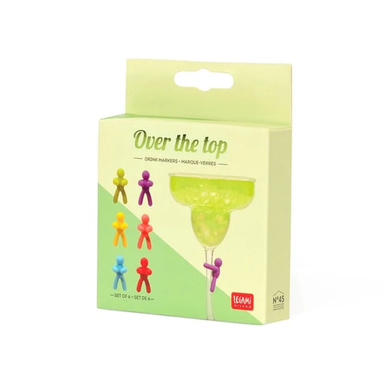 Drink Markers Σετ 6 Τμχ Legami Over The Top - Πολύχρωμο image 1
