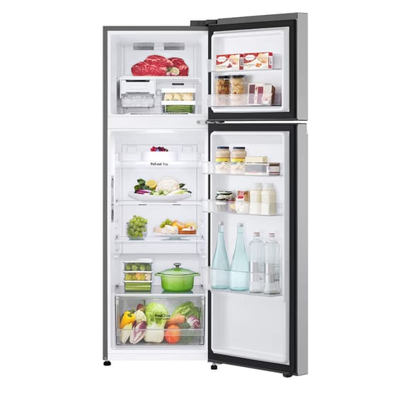 LG GTBV20PYGKD Total No Frost 266 Lt Ασημί Δίπορτο Ψυγείο image 5