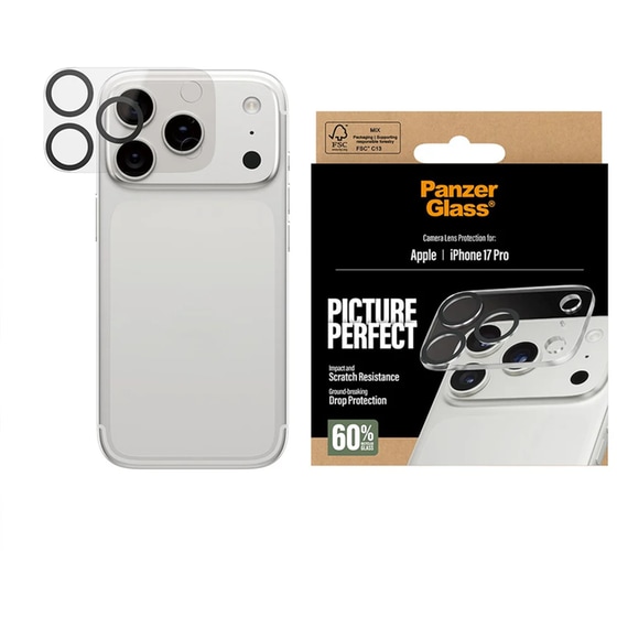 Προστατευτικό καμερών Apple iPhone 17 Pro - PanzerGlass PicturePerfect Camera Lens Protector image 2