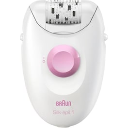 Αποτριχωτική Μηχανή BRAUN Silk-épil 1 1-000 Λευκό