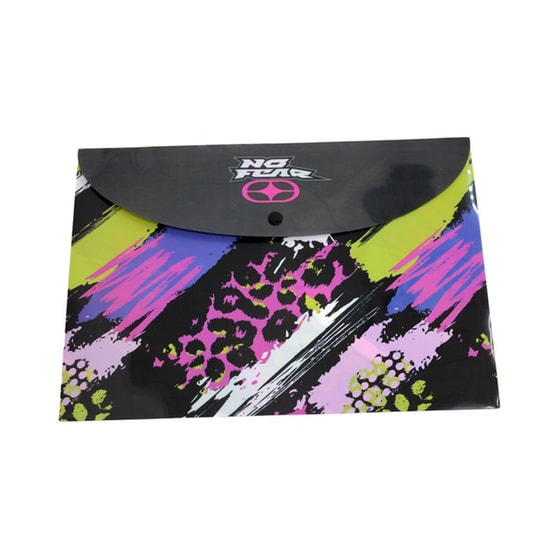 Φάκελος No Fear Fluo Prints με Κουμπί Α4 image 0