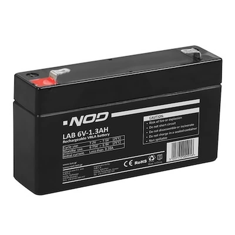 Nod Lab 6v1.3ah Lead Acid Battery