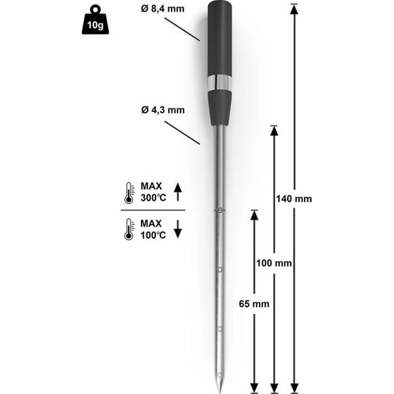 BOSCH HEZ32WA00 Θερμόμετρο Ψητού image 2