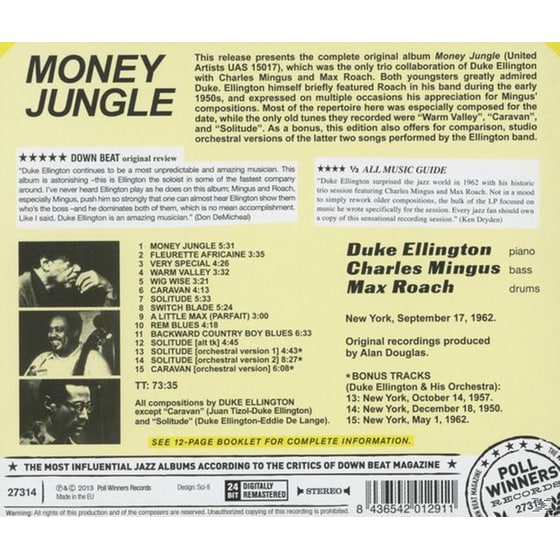Money Jungle+3 Bonus Tracks image 3